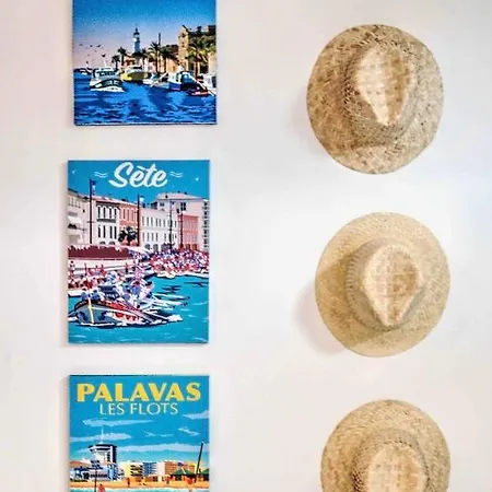 Charmant appartement avec extérieur privatif Sète Extérieur photo